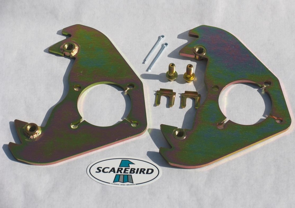 1963-73 Ford Mustang, Falcon, Mercury Cougar, Comet front disc for 14 inch drum rims