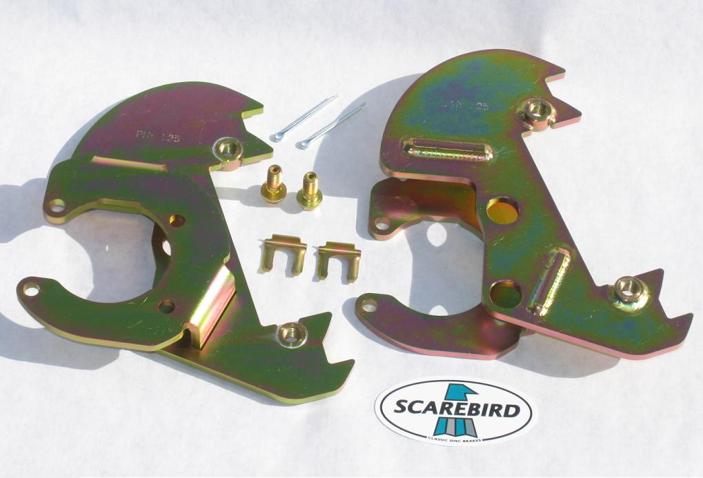 1963-73 Ford Mustang, Falcon, Mercury Cougar, Cyclone front disc for 15 inch or bigger rims