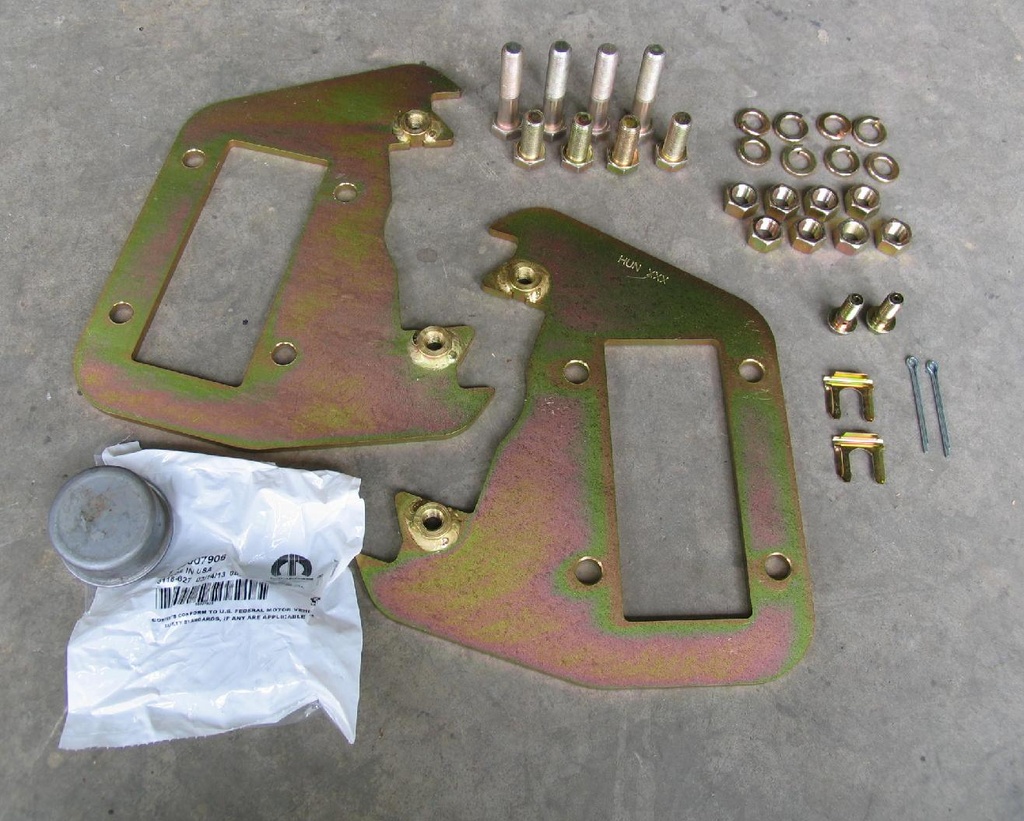 1968-72 Ford F100 1/2 ton truck front disc