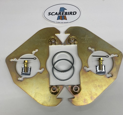 [FAL SB1051 C20] 1960-73 Ford Falcon, Mustang, Mercury Comet 4 lug front disc