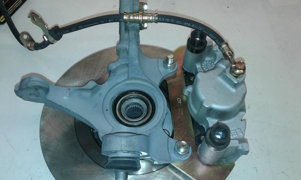 19842000 Honda Civic, CRX front disc upgrade Scarebird Classic Brakes