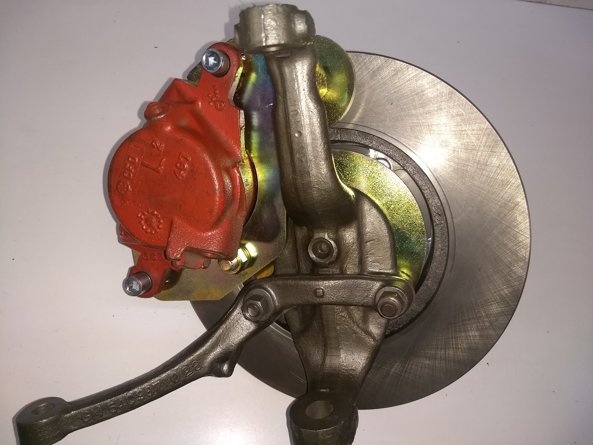 1965-66 Full-size Pontiac front disc kit for 14-inch or bigger